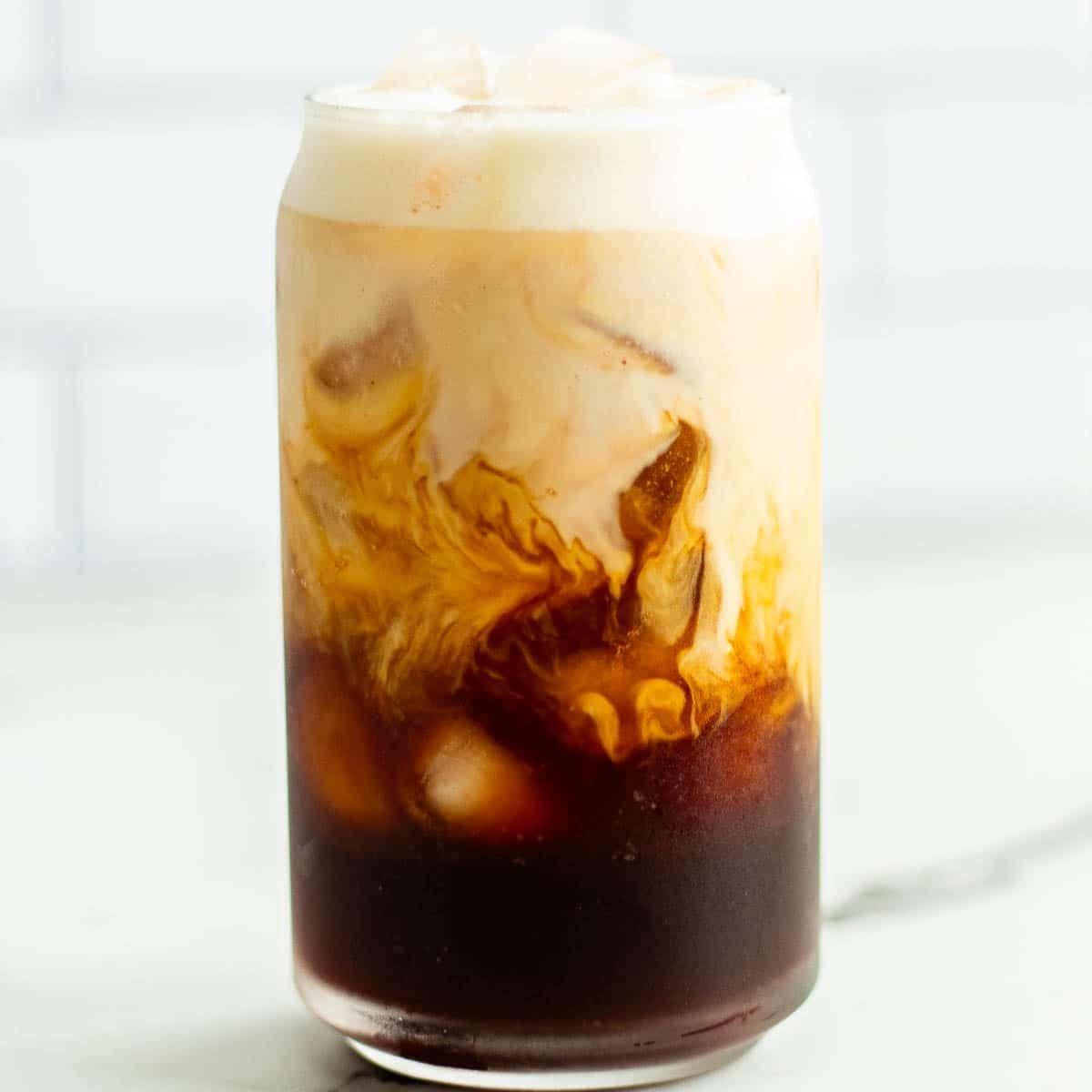 Iced Brown Sugar Shaken Espresso.