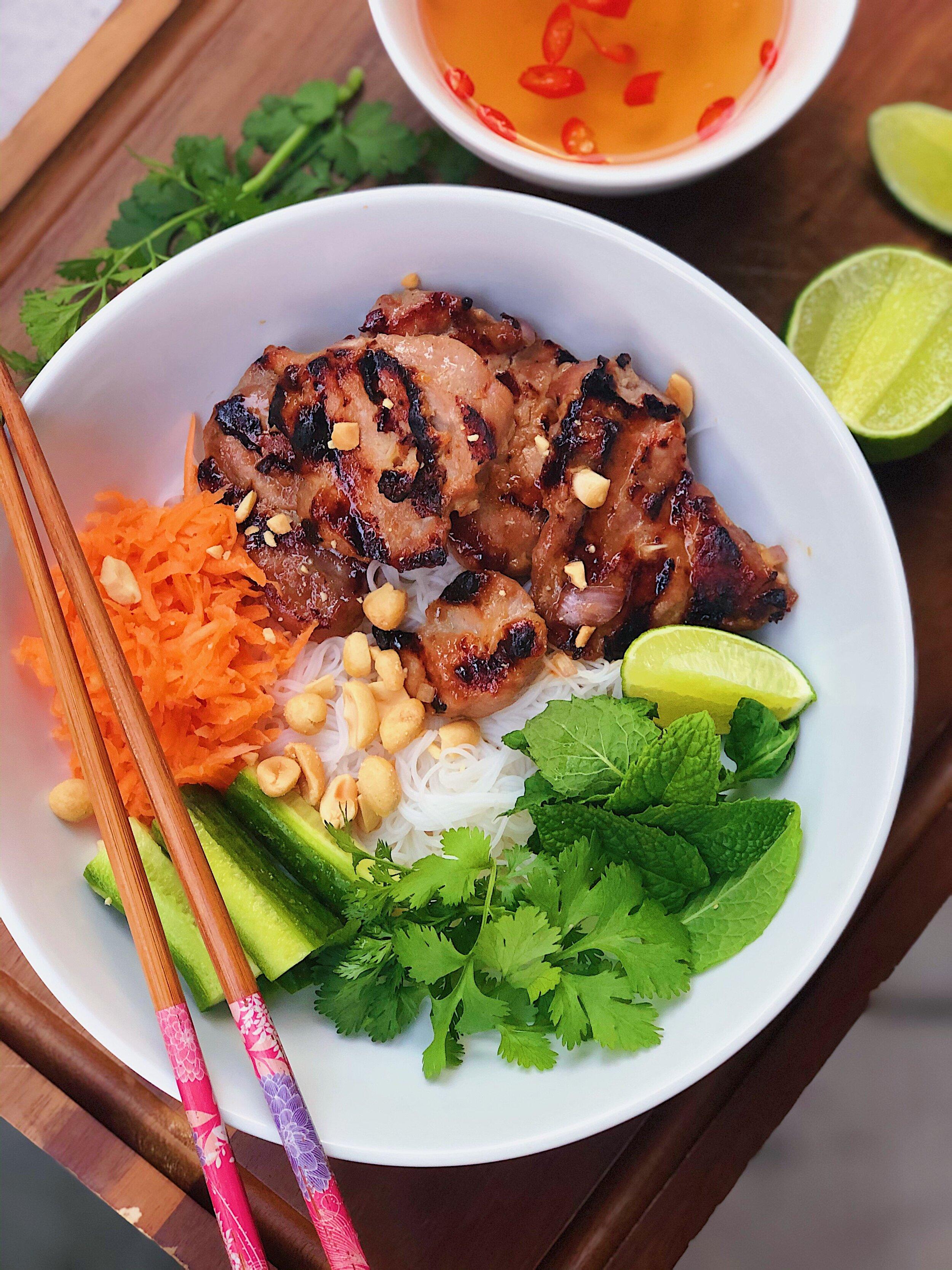 Pork Vermicelli Bowl.