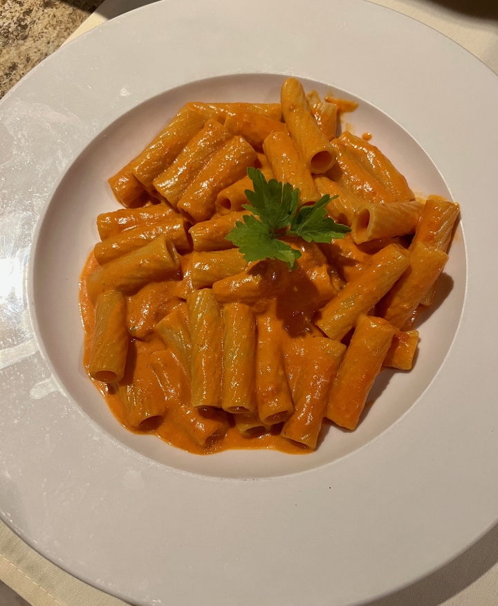 Rigatoni Vodka.