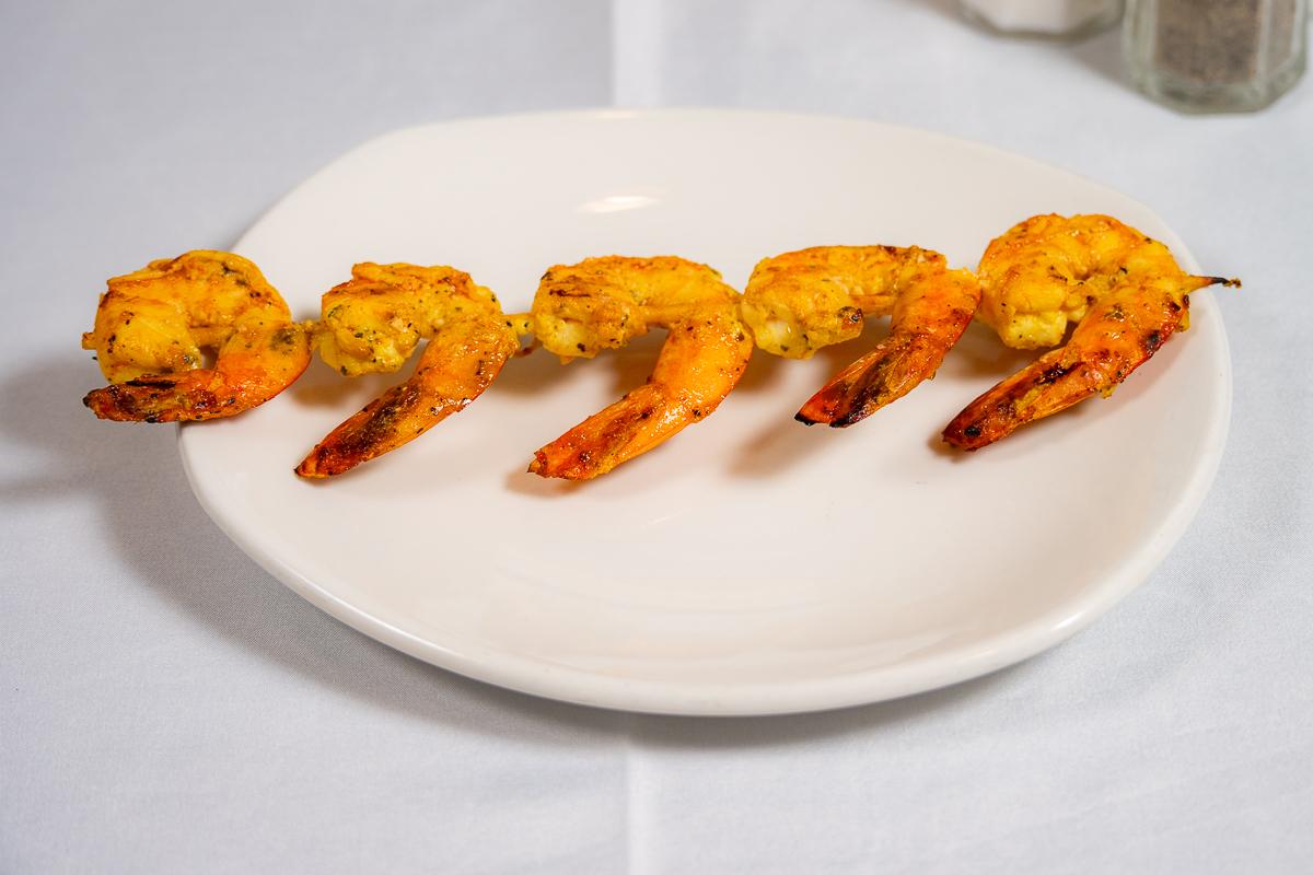 A la Carte Grilled Shrimp Skewer.