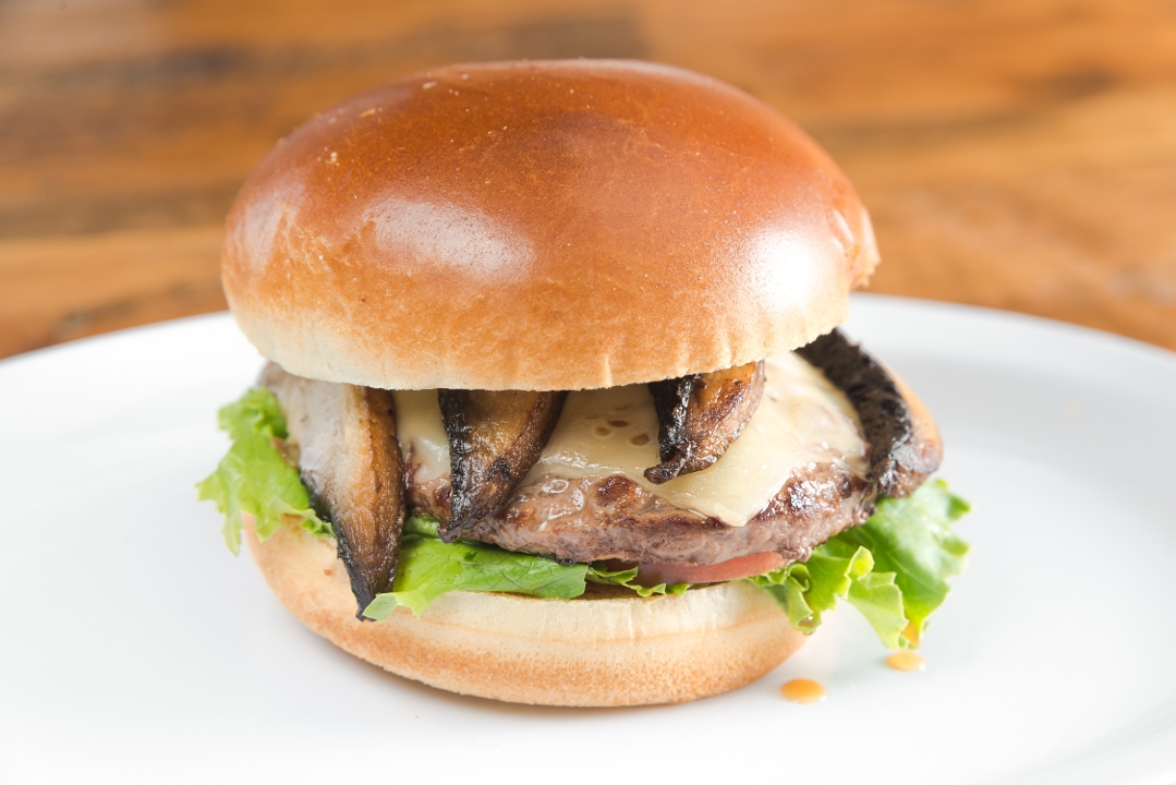 Mushroom & Swiss.