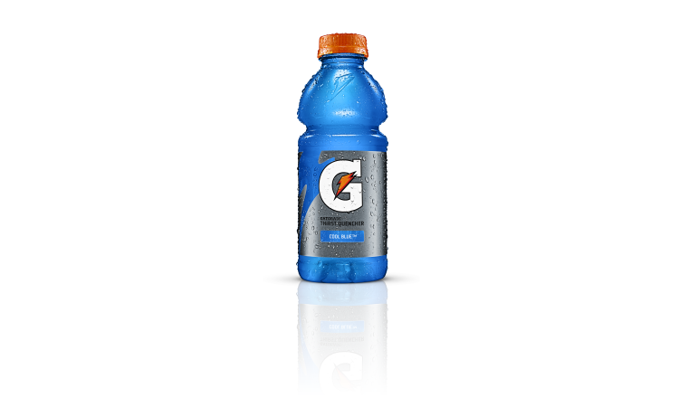 Gatorade Cool Blue - 20oz Bottle.