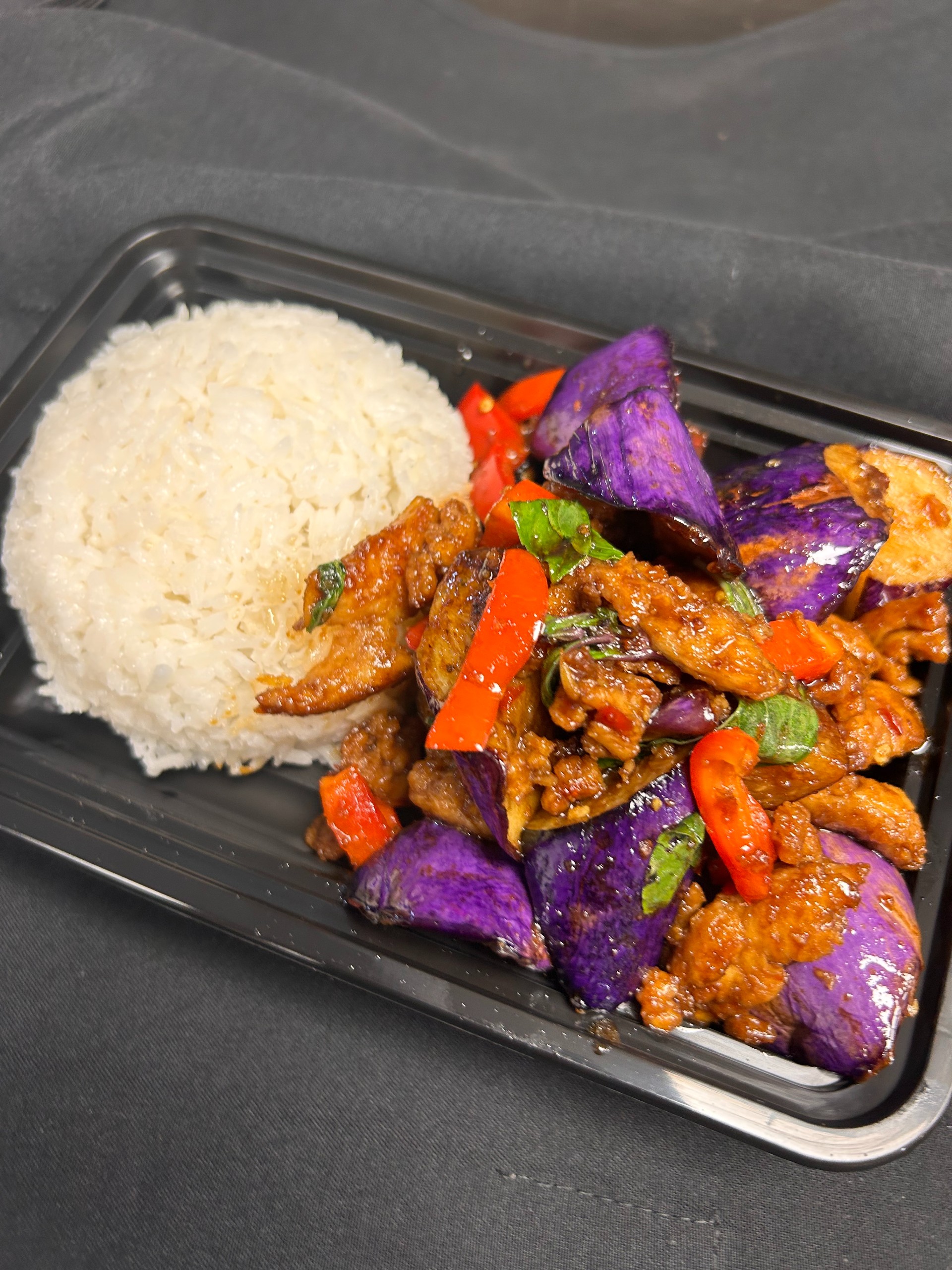 #6 Chinese Eggplant Stirfry.