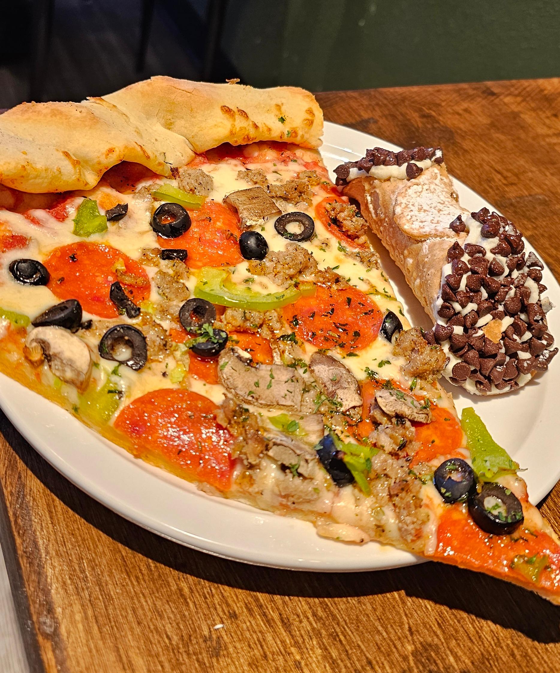 Slice & Cannoli (One).