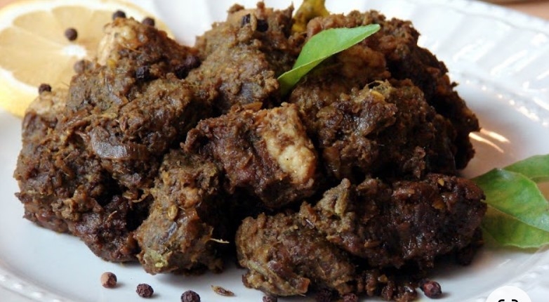 Goat Pepper Fry.
