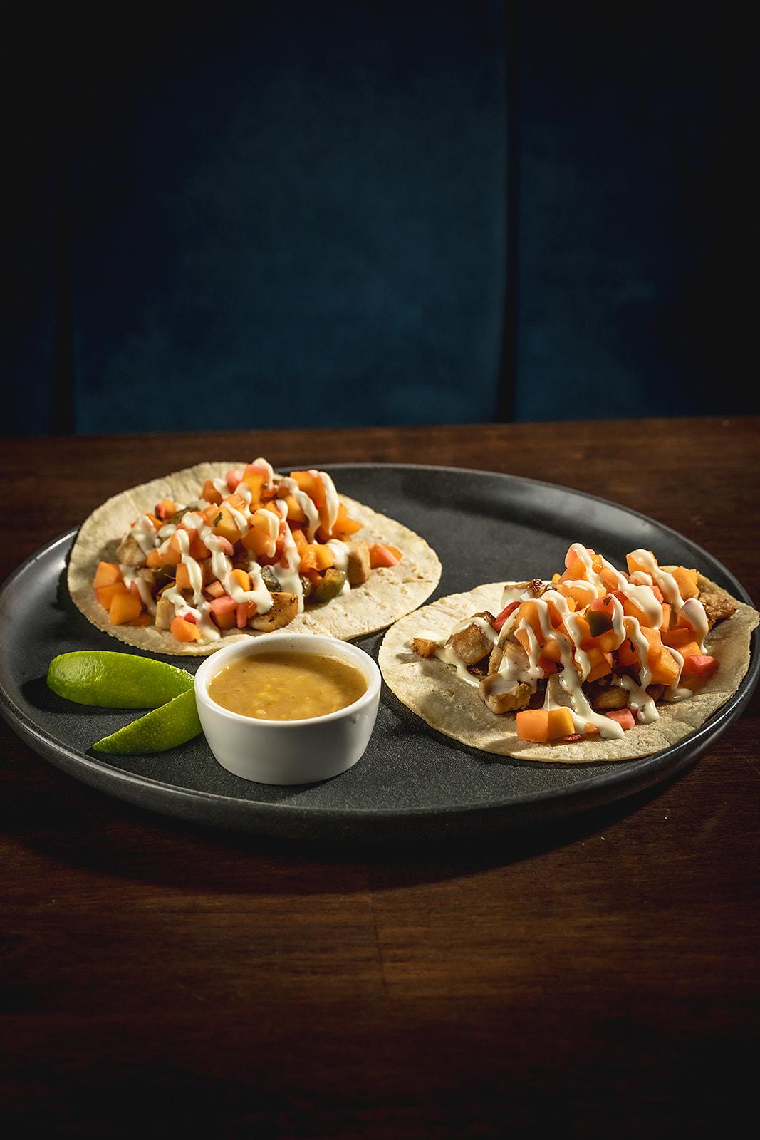 Grilled Mahi Mahi Taco.