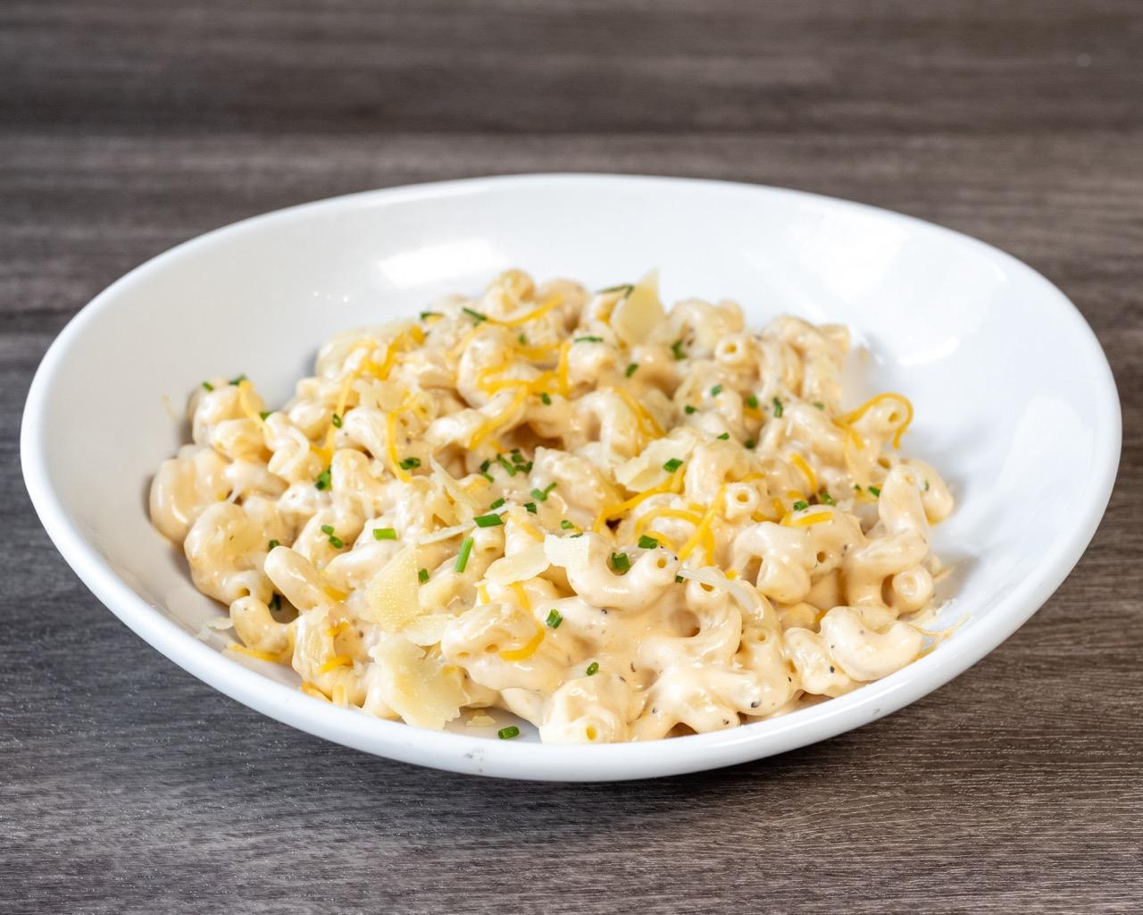 Mac N Cheese Entree.