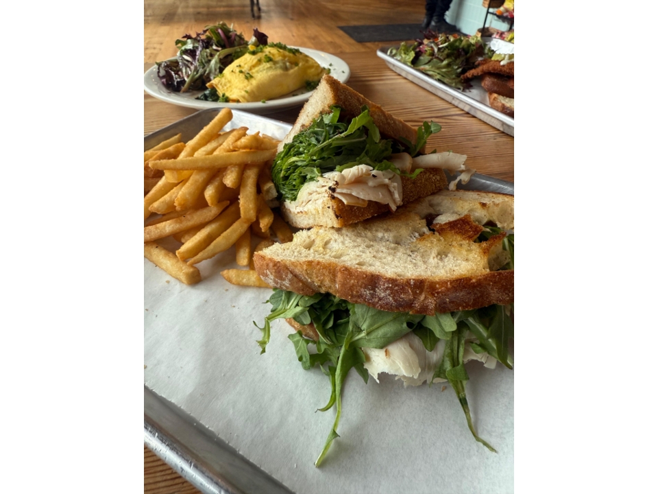 Turkey Brie & Fig Jam.