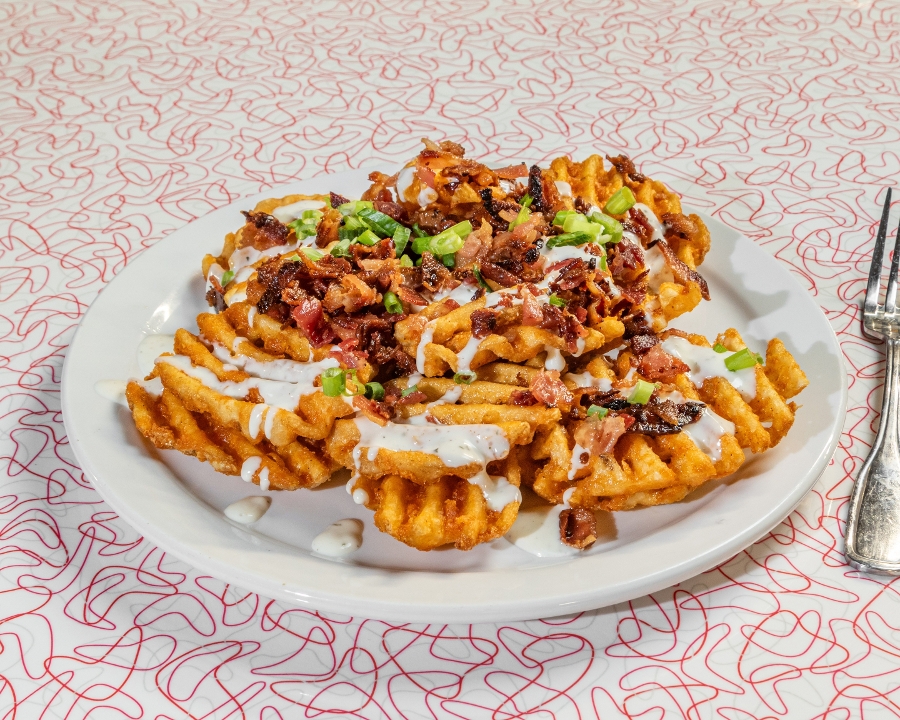 Loaded Waffle Fries.