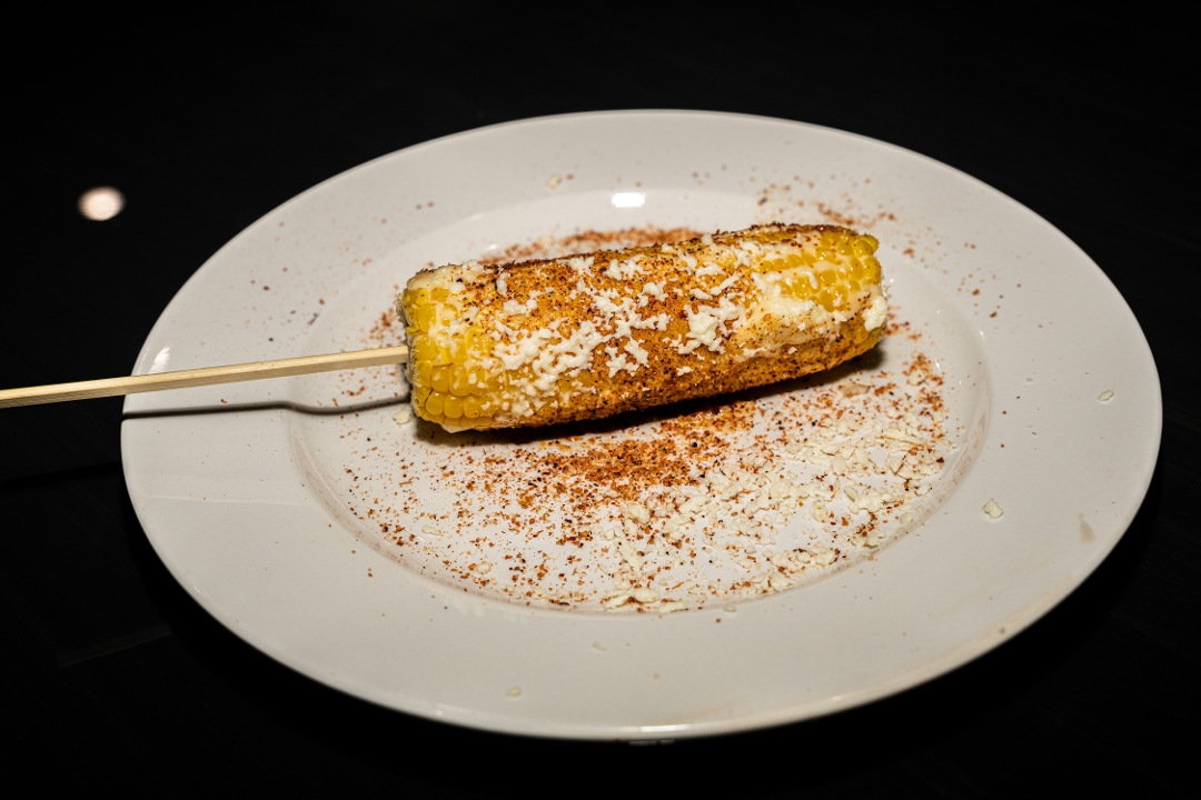 MEXICAN CORN ON THE COBB.