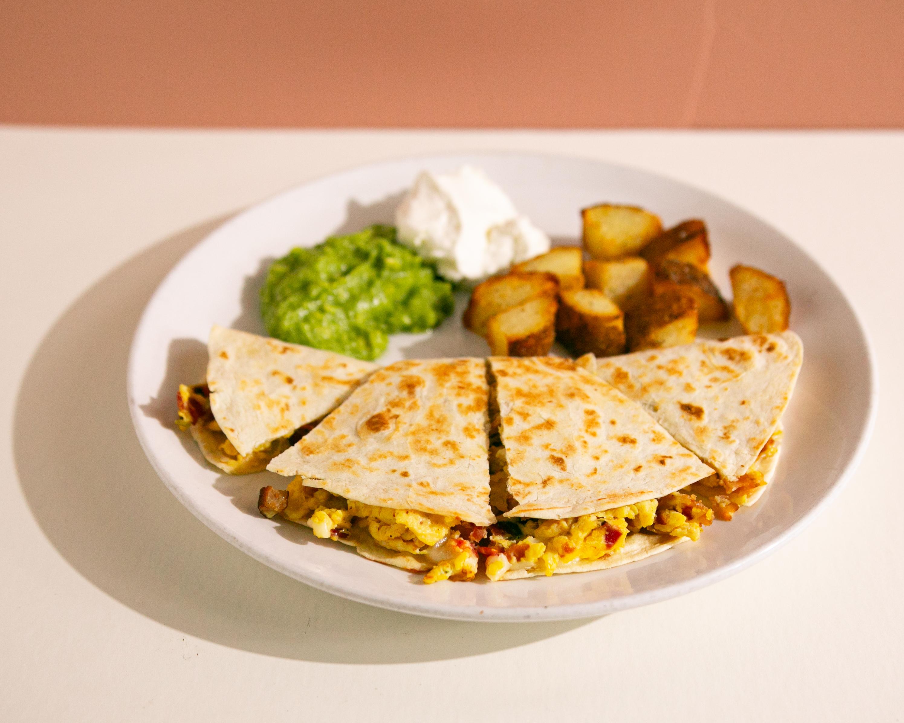 Breakfast Quesadilla.