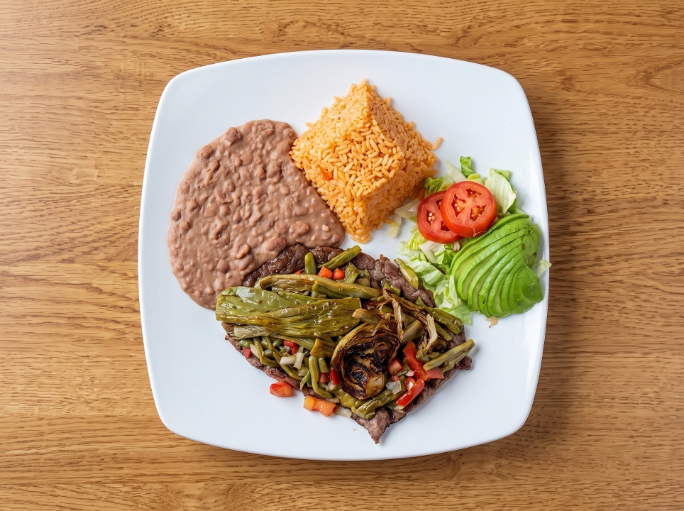 Carne Asada Plate.