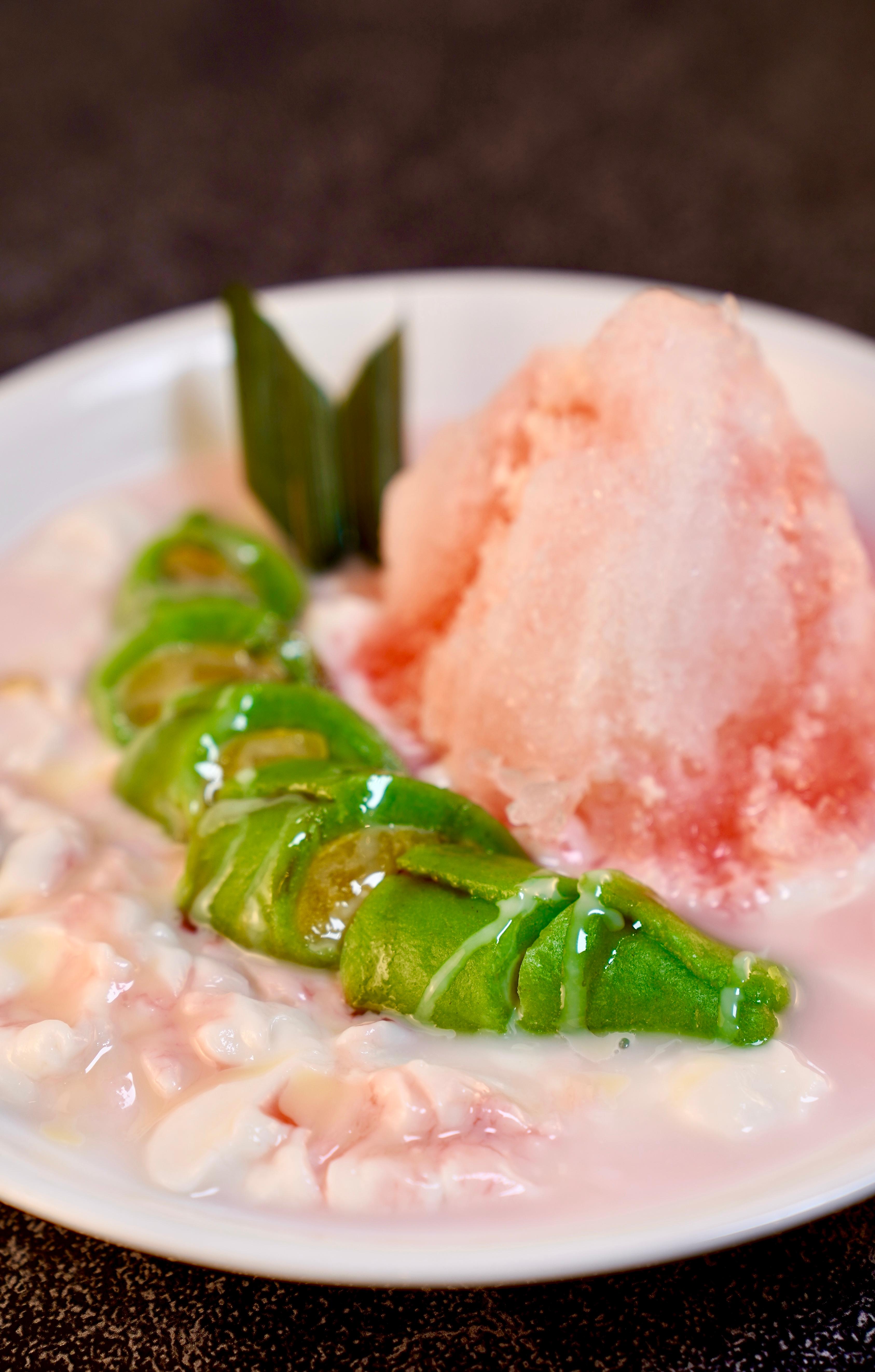 Es Pisang Ijo.