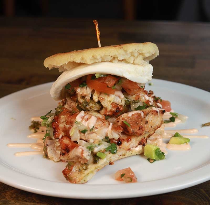 Arepas Rellenas Pollo.