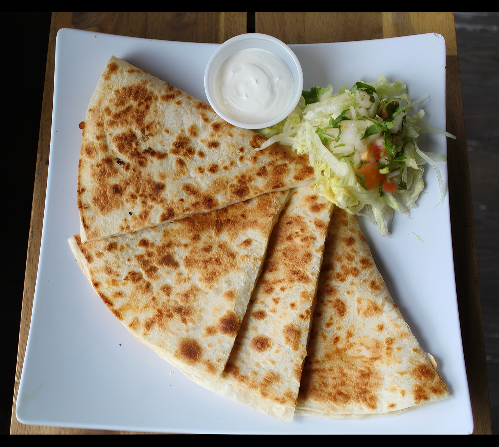 Jumbo Quesadilla.