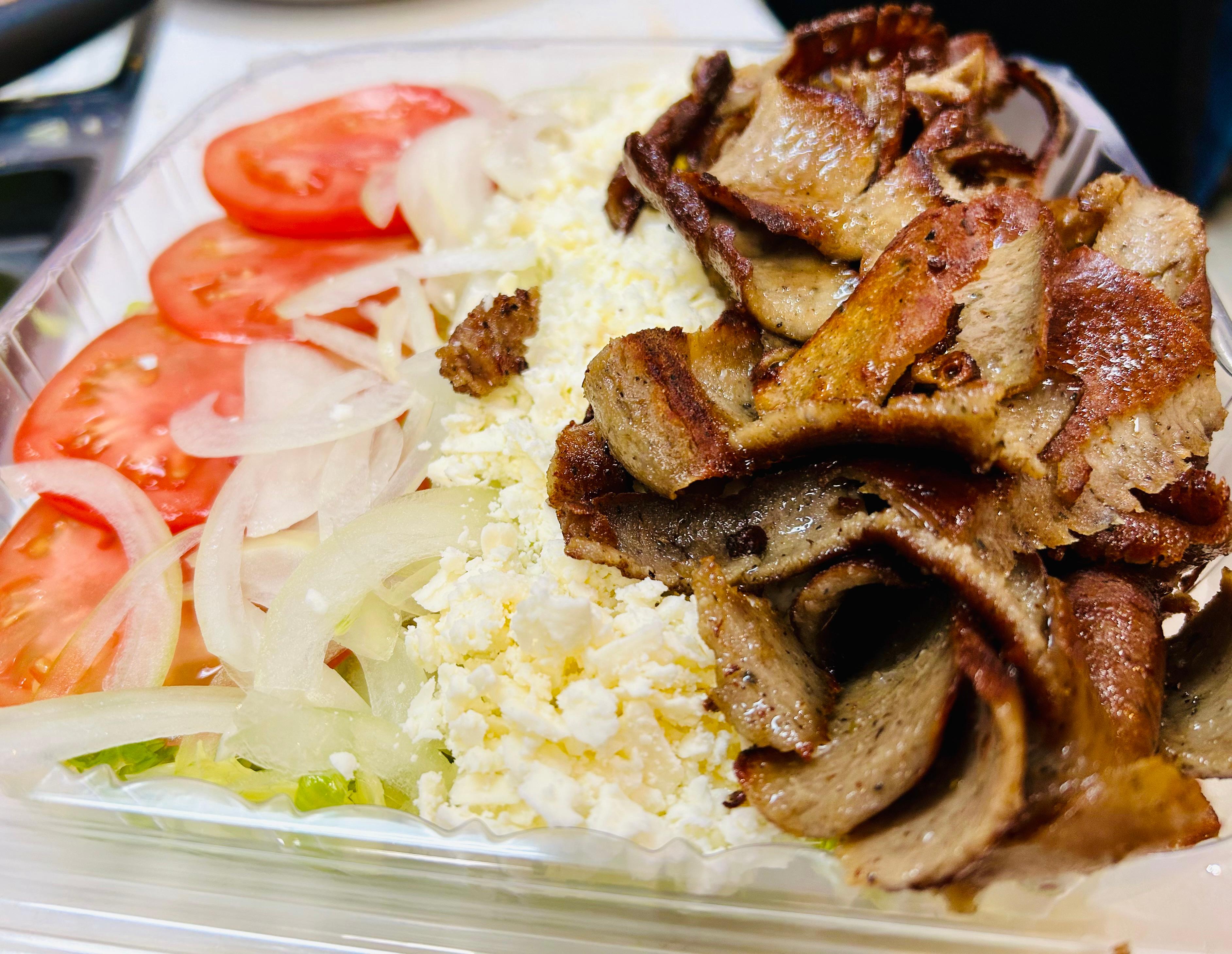 Lamb Gyro Platter.