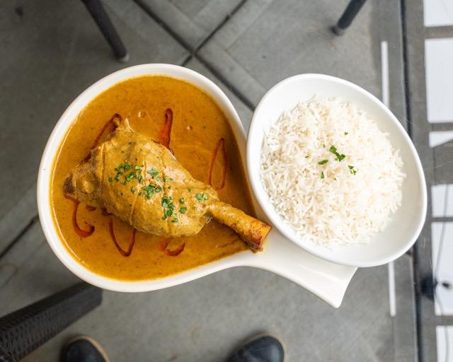 Juicy Lamb Shank Curry.