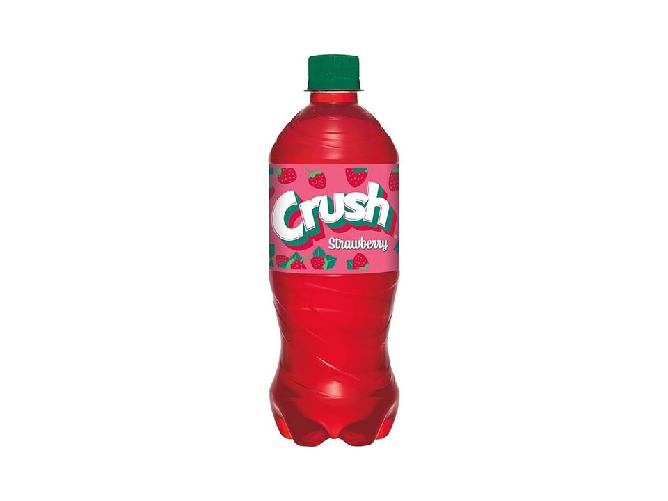 Crush Strawberry - 20oz Bottle.