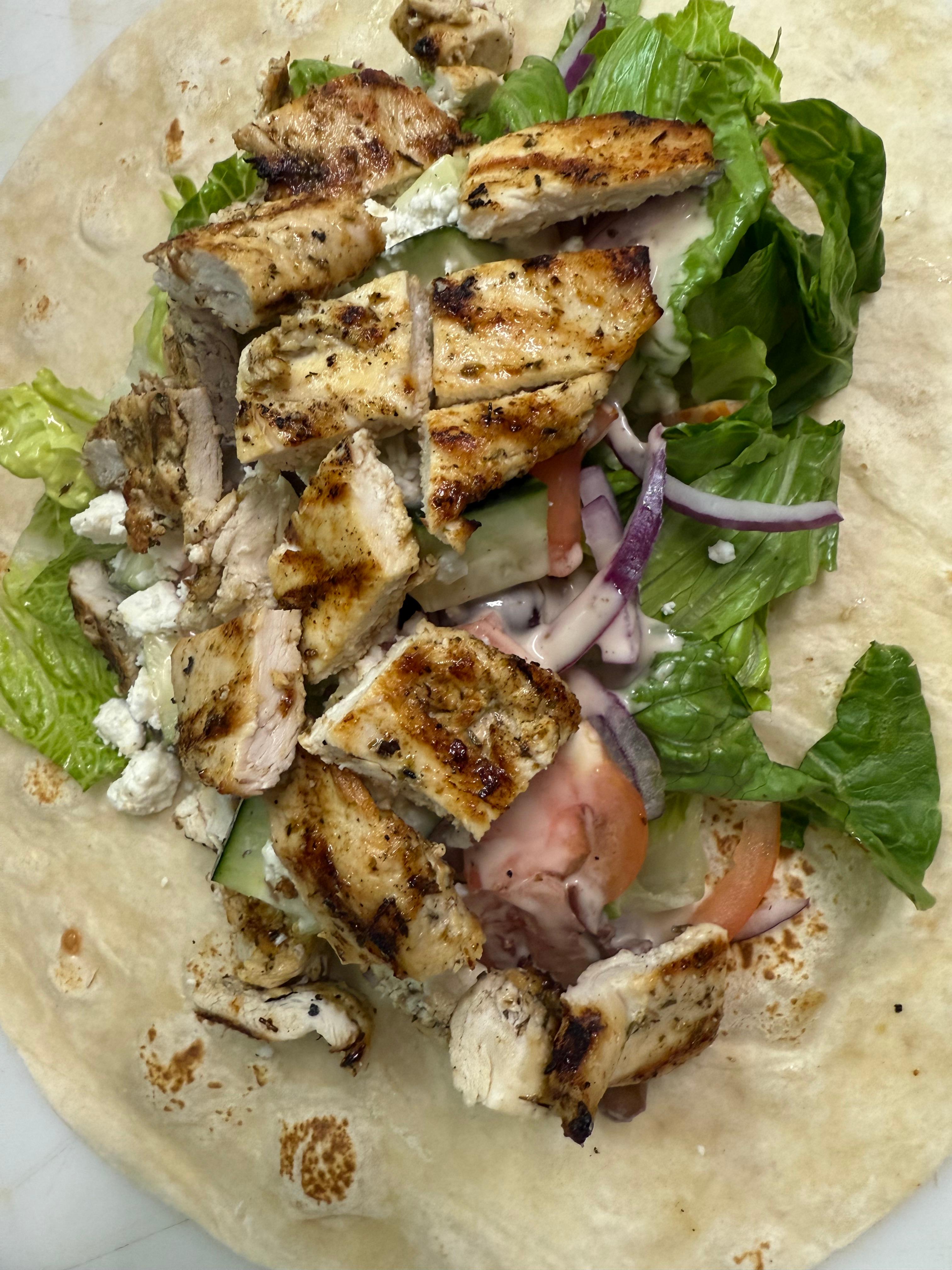 Greek wrap.