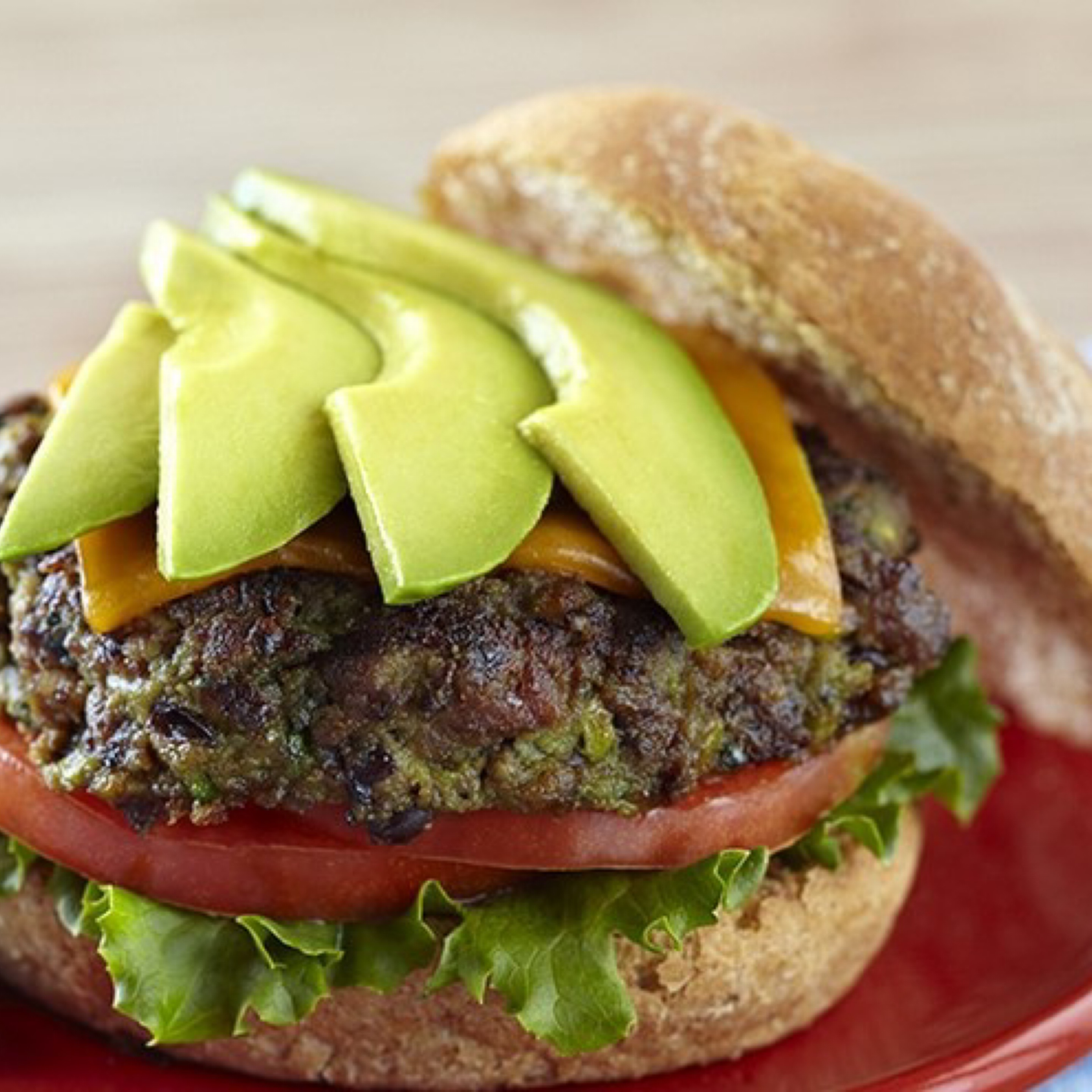 Avocado Cheeseburger.