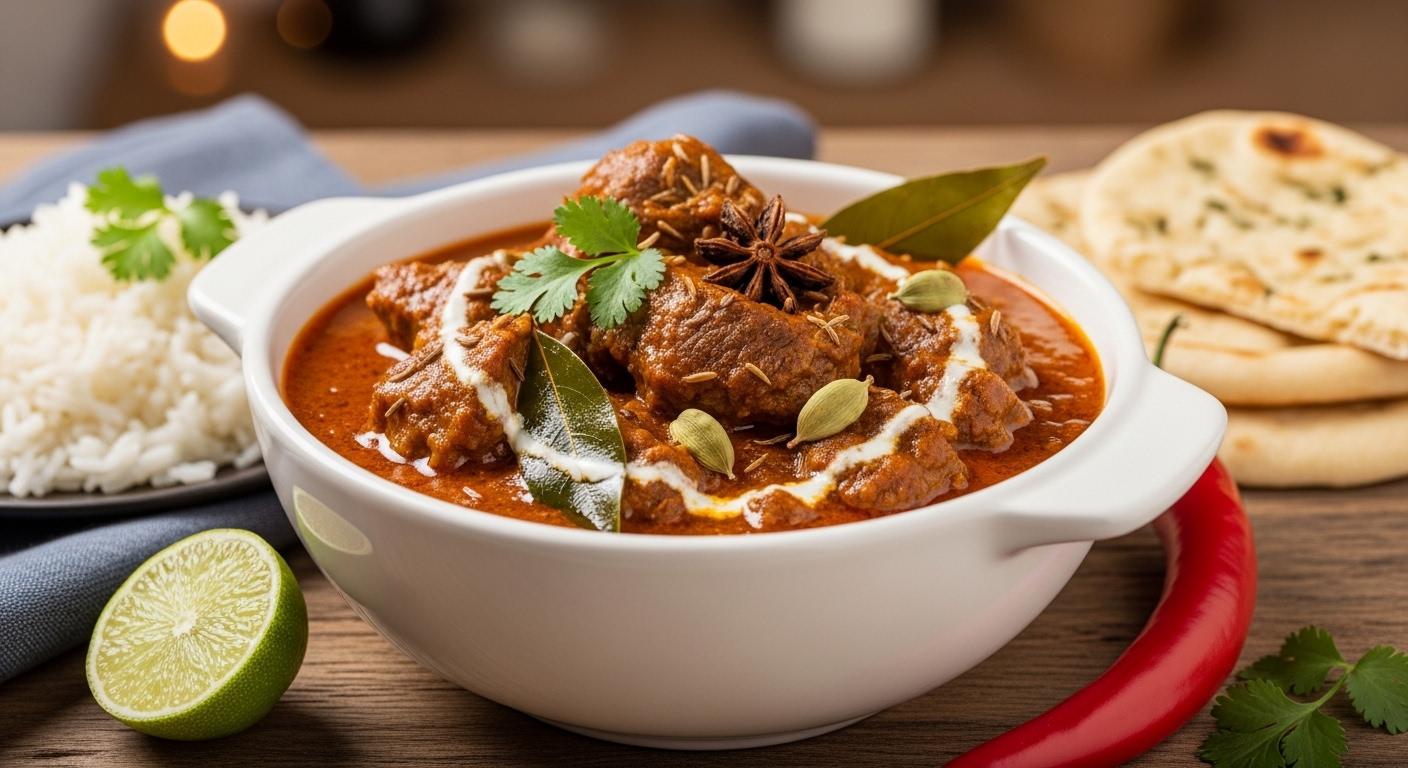 Lamb curry.