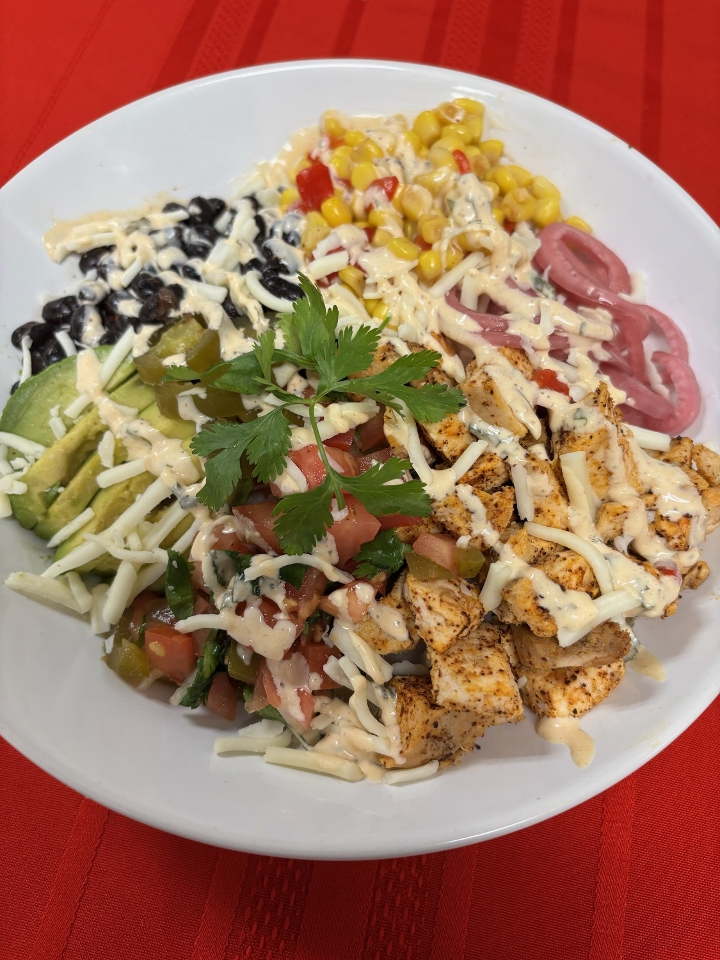 Baja Chicken Bowl.