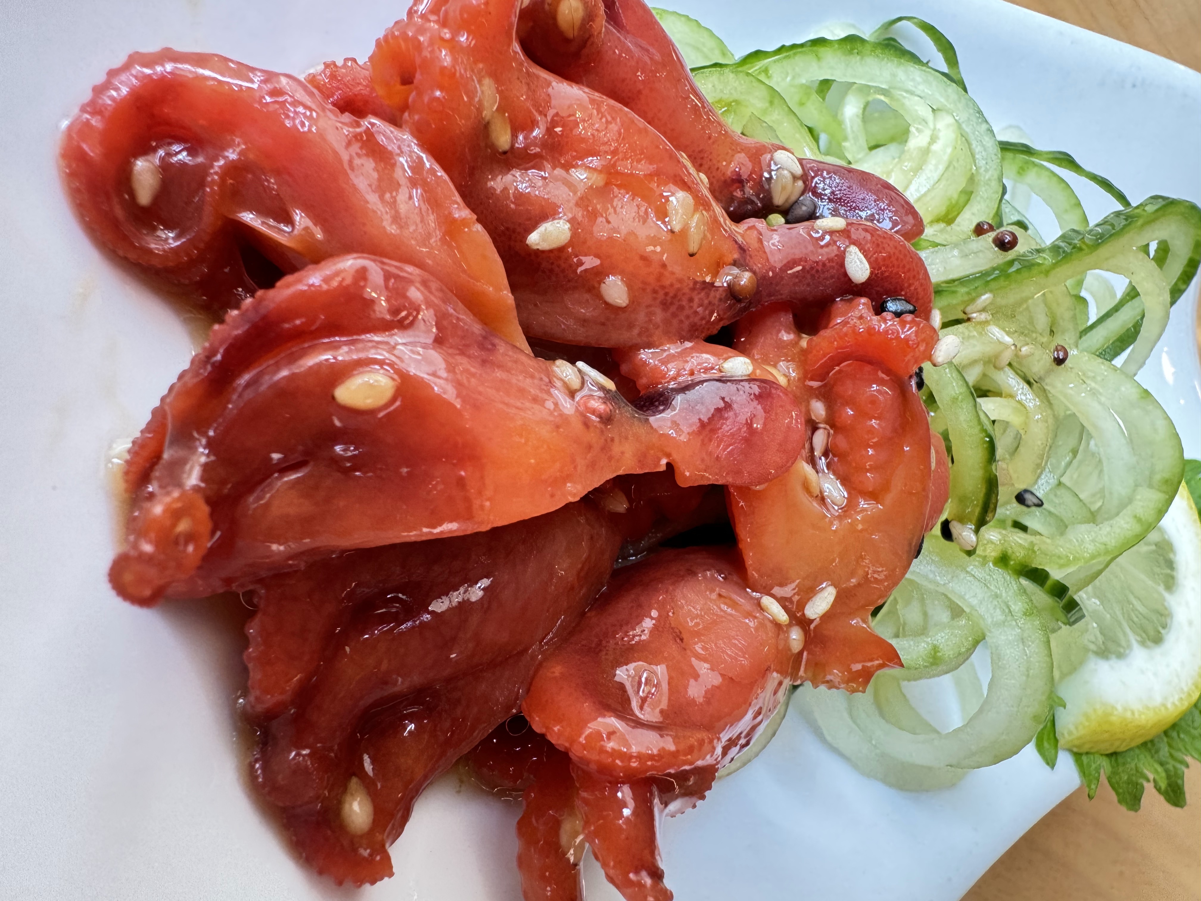 Baby Octopus Salad.