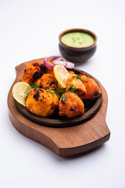 Chicken Tikka Kebab.