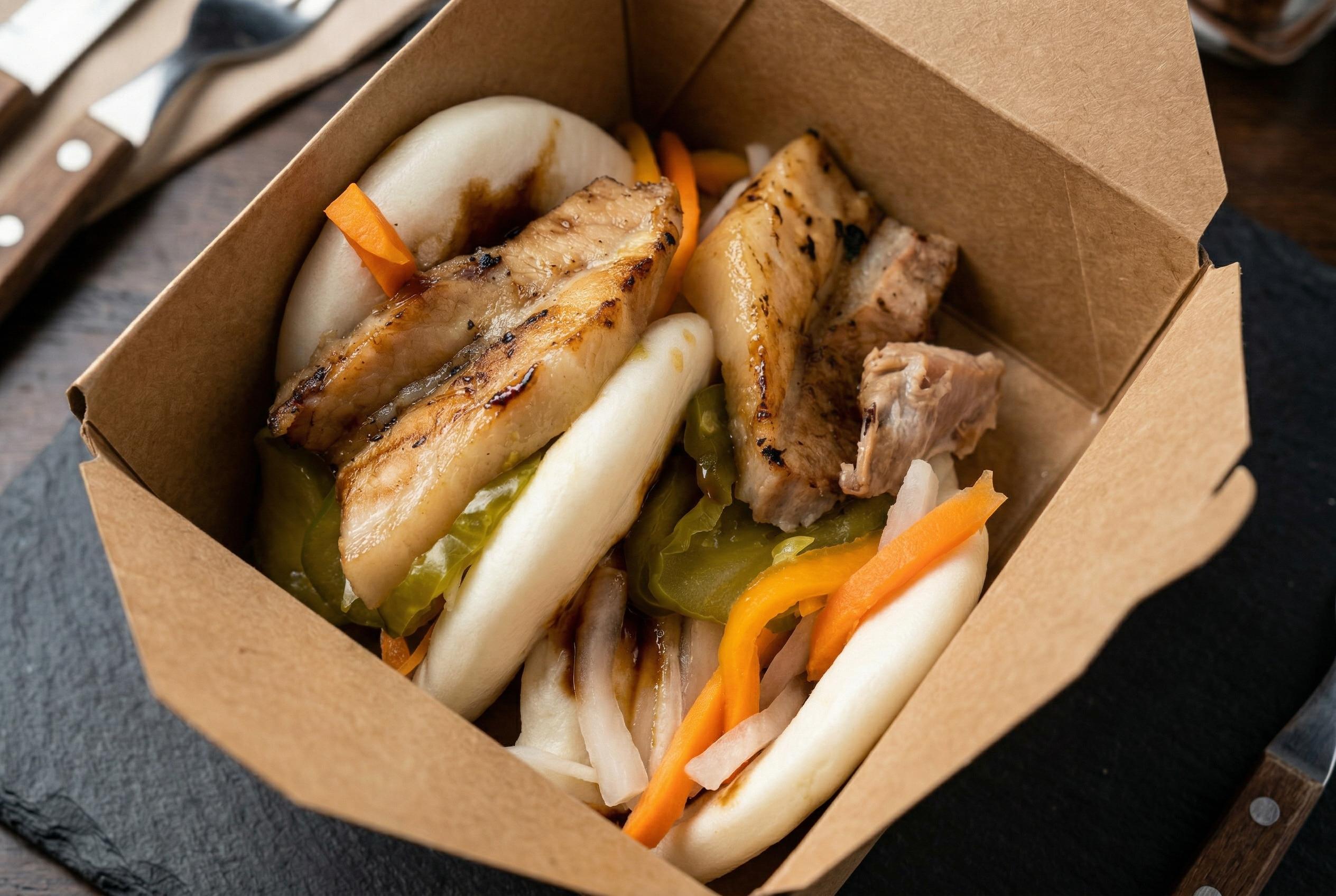 Chashu Pork Bao Buns.