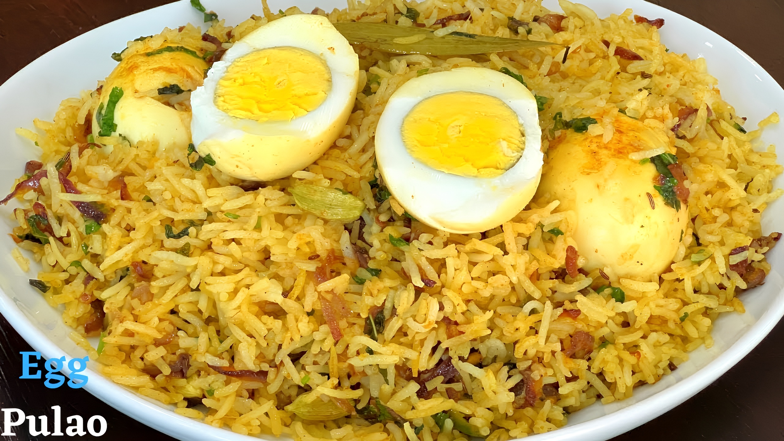 Rajugari Pulav with Egg  (For Egg Lover's).