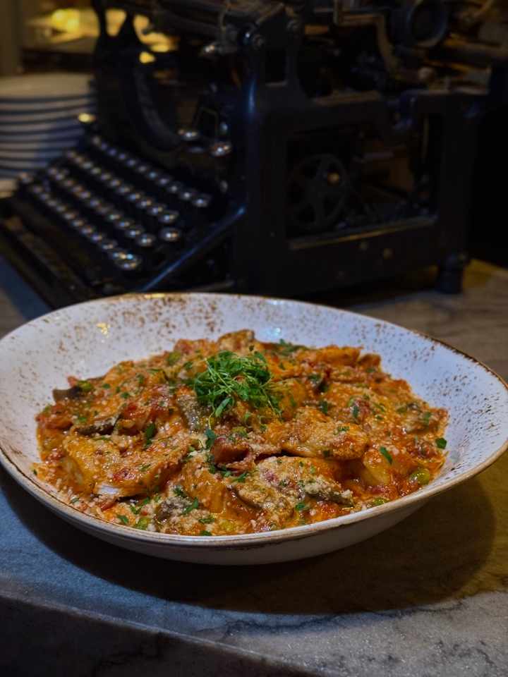 Gnocchi Vodka.
