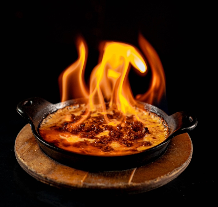 Queso Flameado.