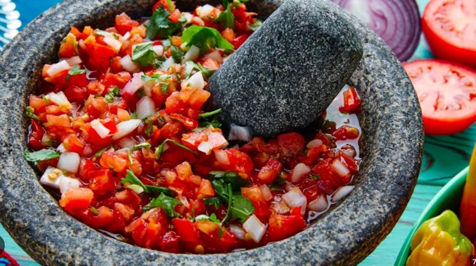 Fresh Pico de Gallo.