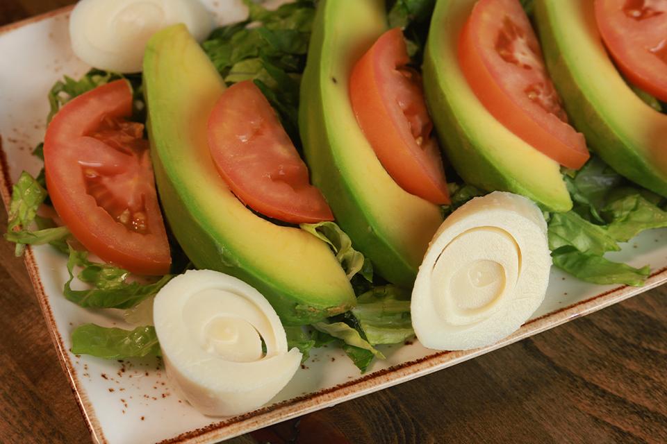 Avocado and Heart of Palm Salad.