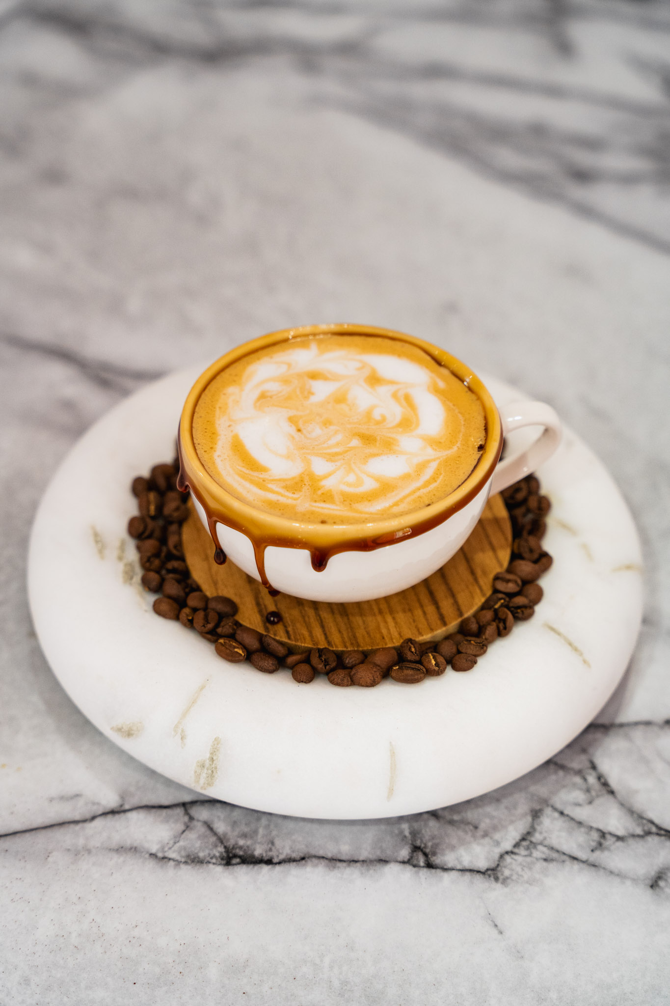 Sea Salt Caramel Latte.