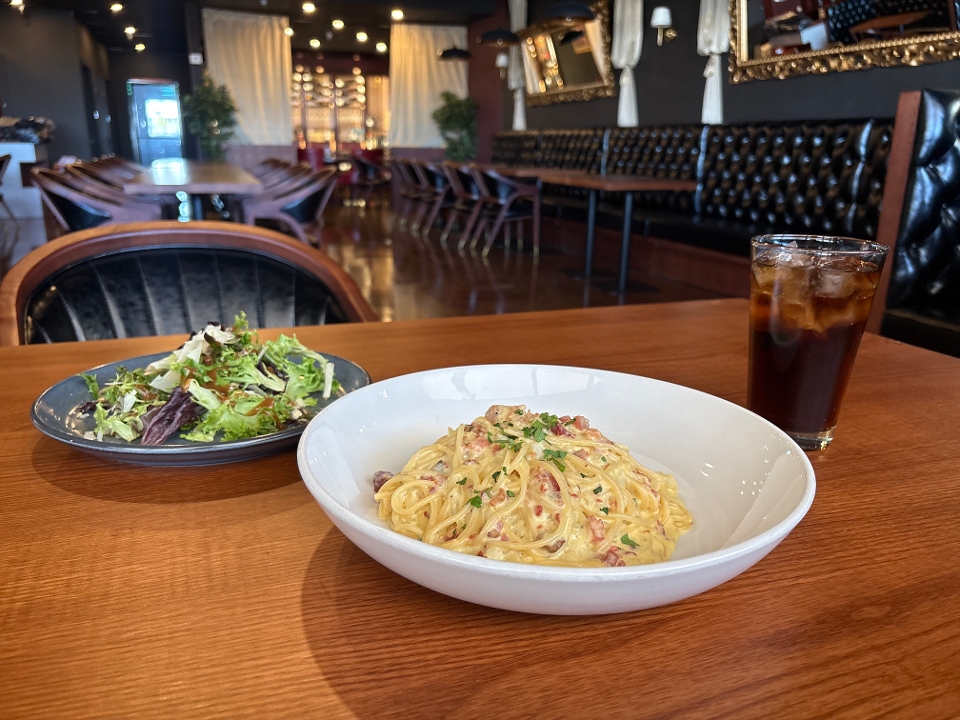 Spaghetti Carbonara.