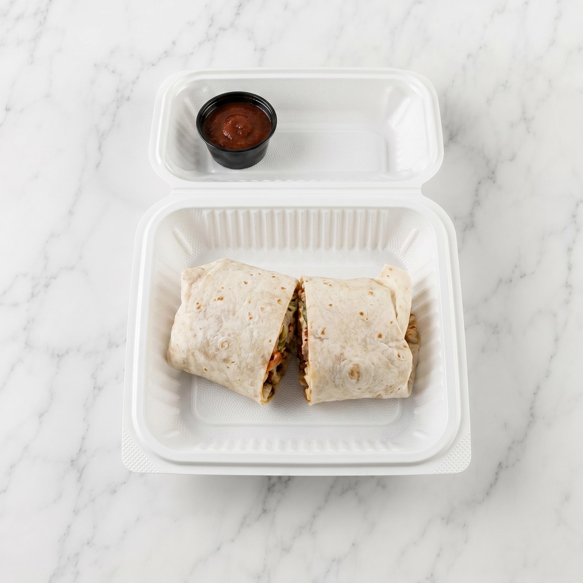 Shrimp Burrito.