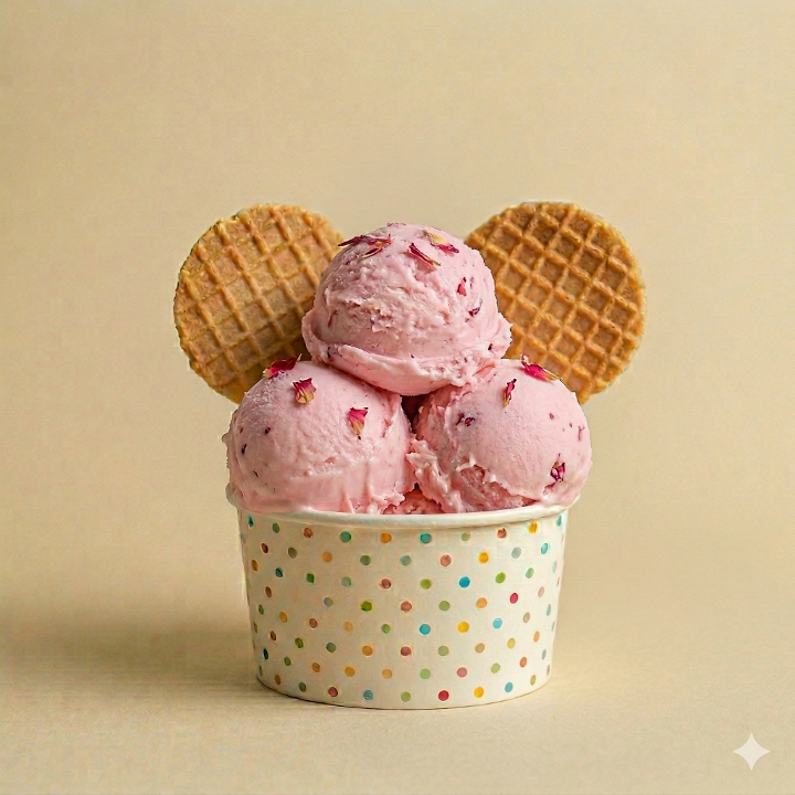 Rose Ice Cream.
