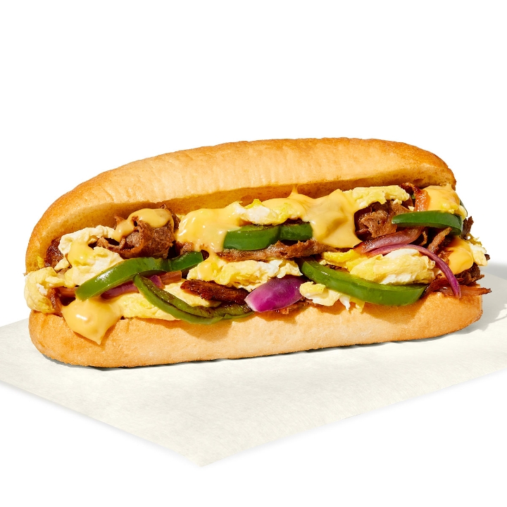 Breakfast Cheesesteak.