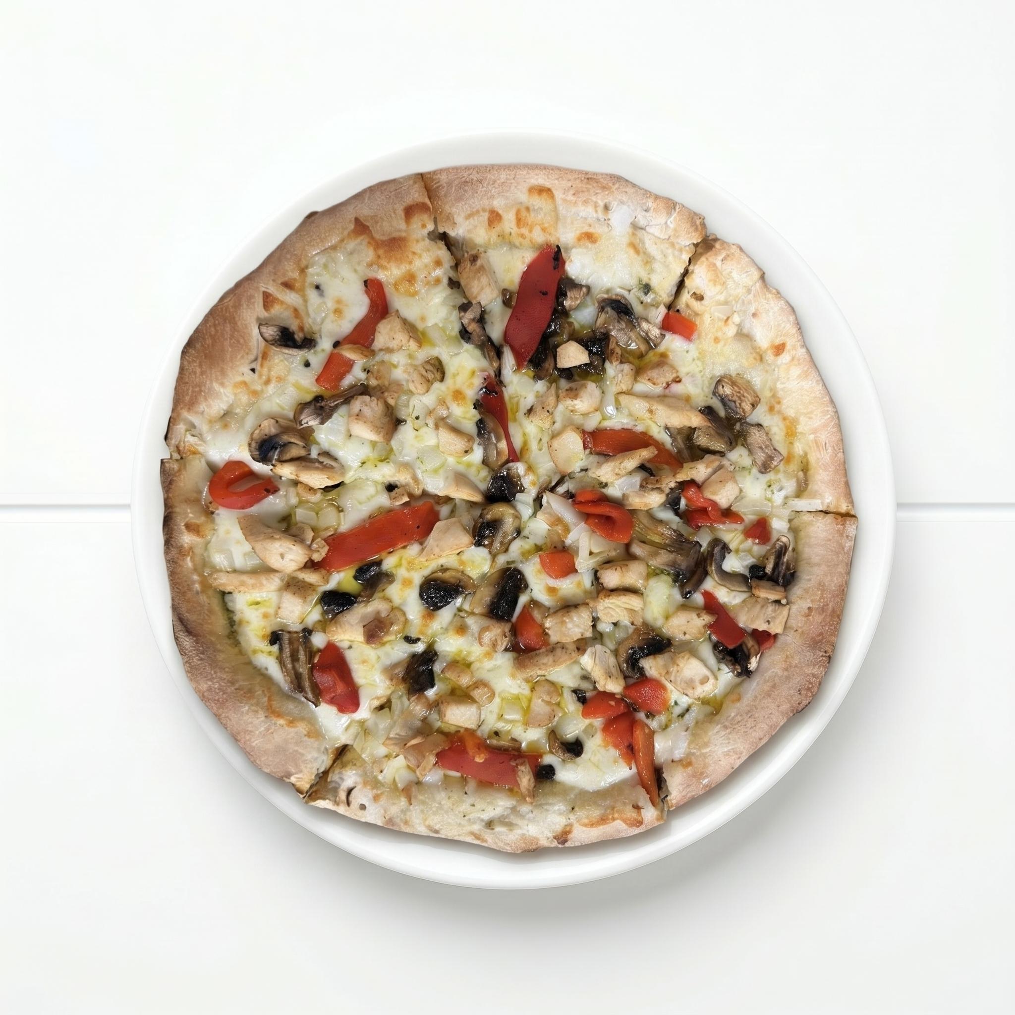 Chicken Philly Pizza.