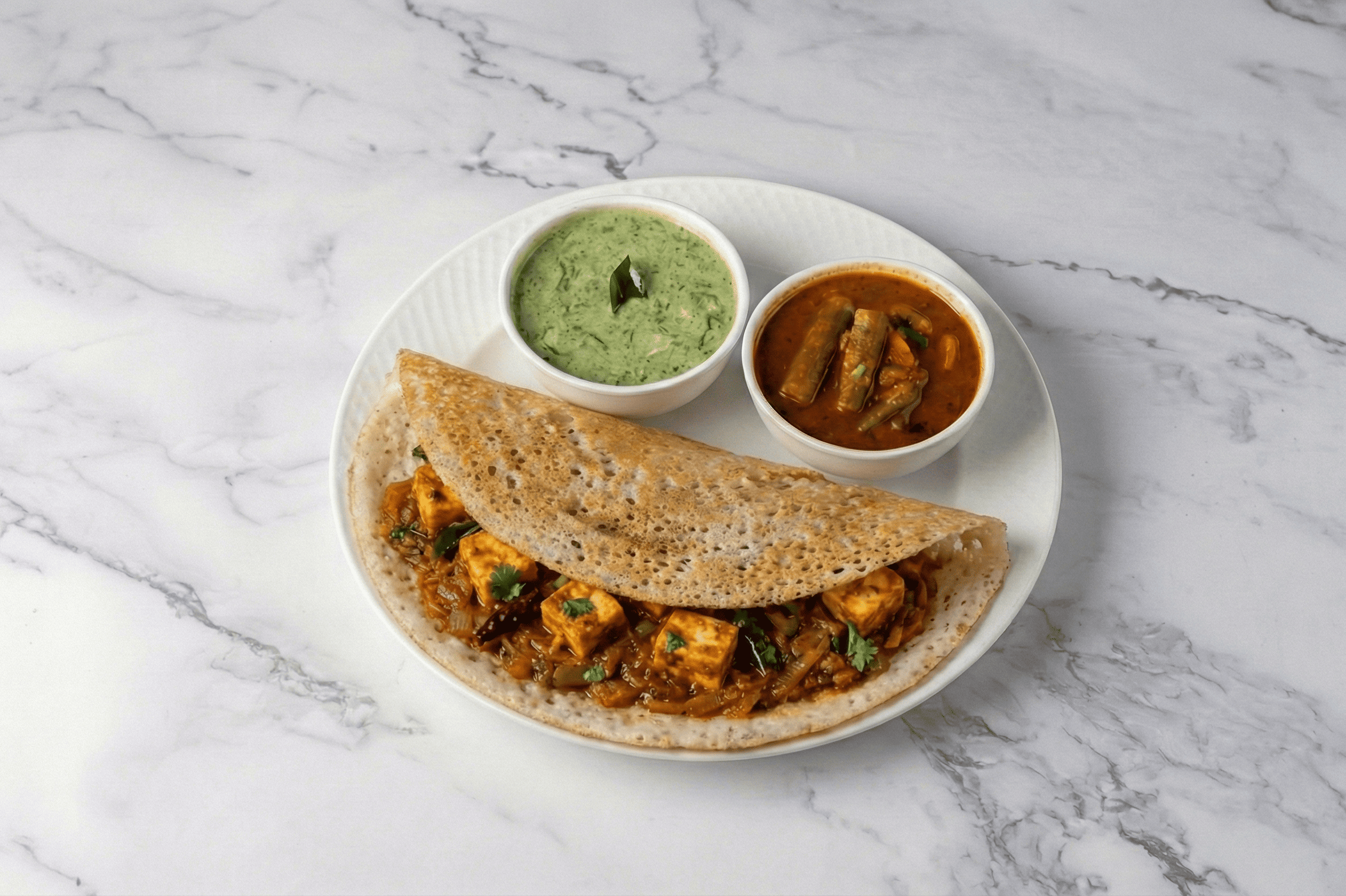 PANEER RAVA MASALA DOSA.