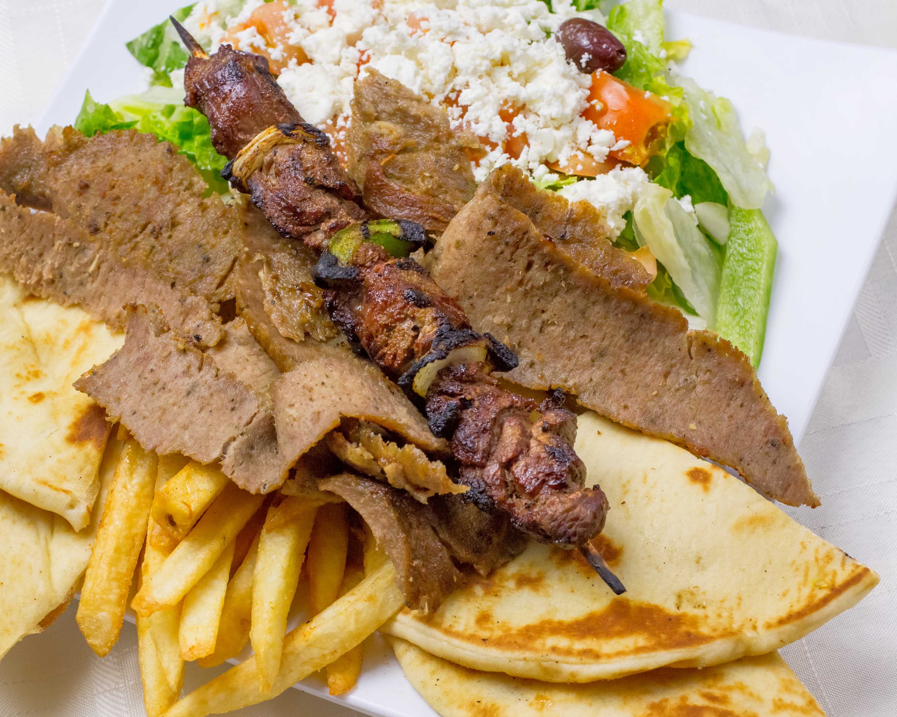 1. Gyros ＆ Souvlaki.