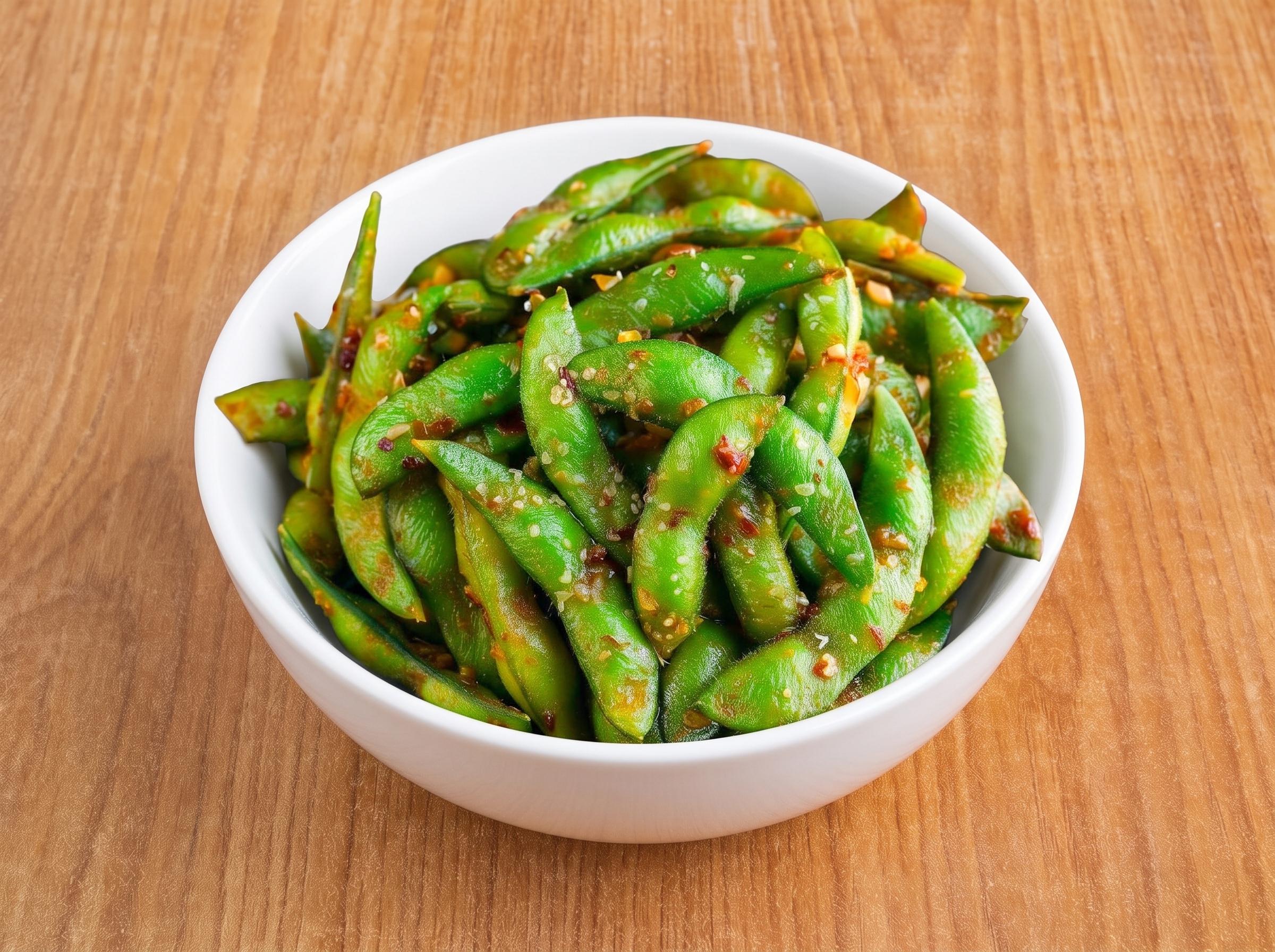 EDAMAME (SPICY).
