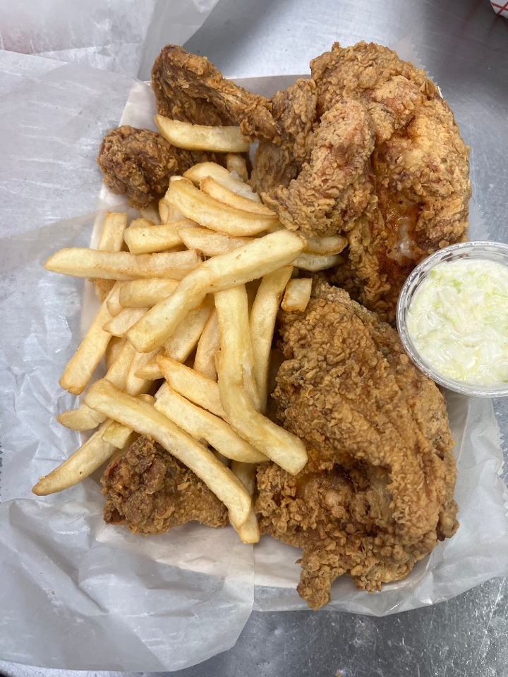 1/2 White (2 Breast, 2 Wings).