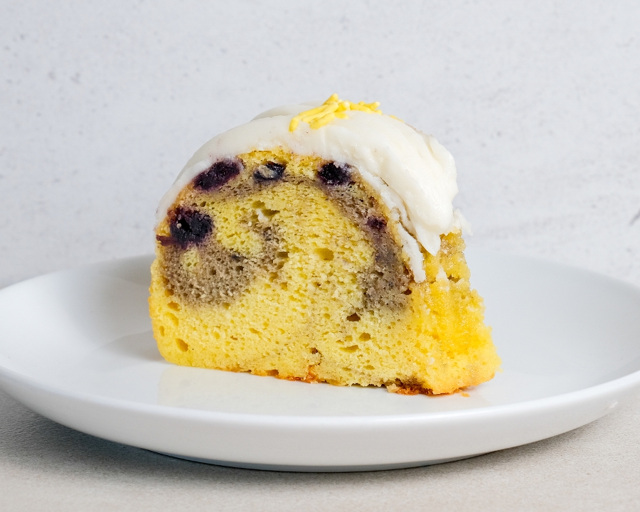 Lemon Blueberry Slice.