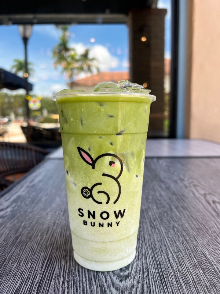 Matcha Milk Tea.