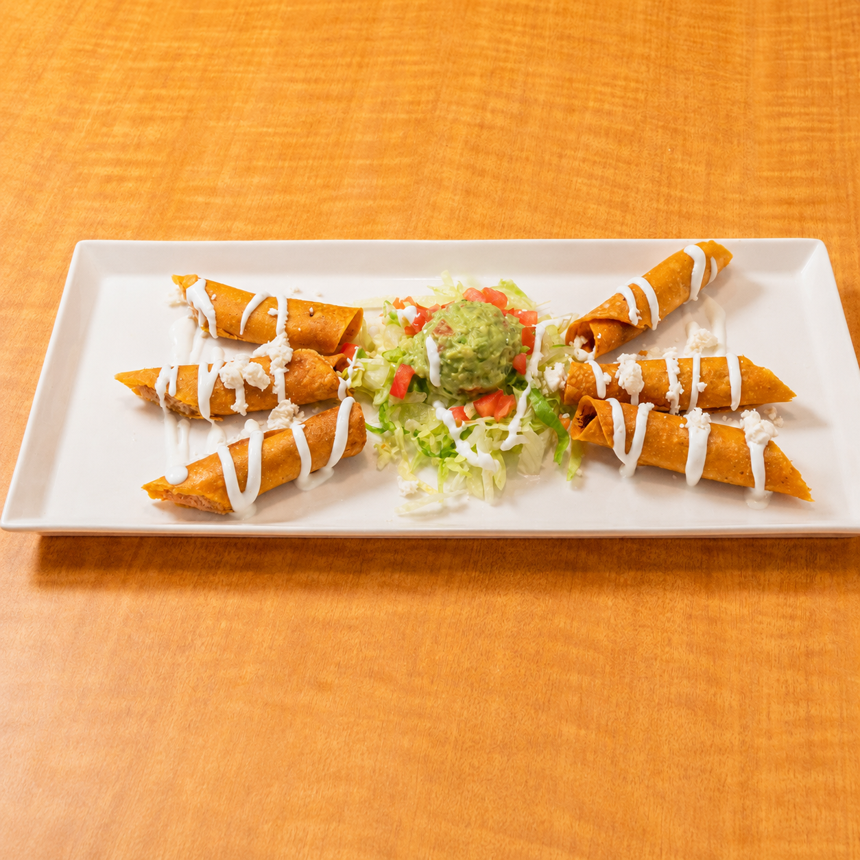 Chicken Flautitas.