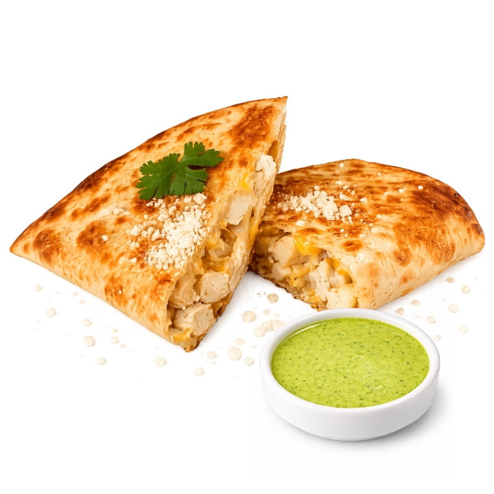 Rotisserie Chicken Quesadilla.