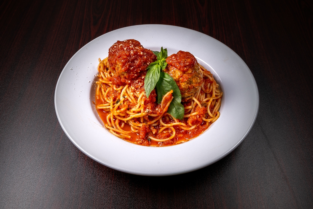 Pasta Homemade Meatballs.