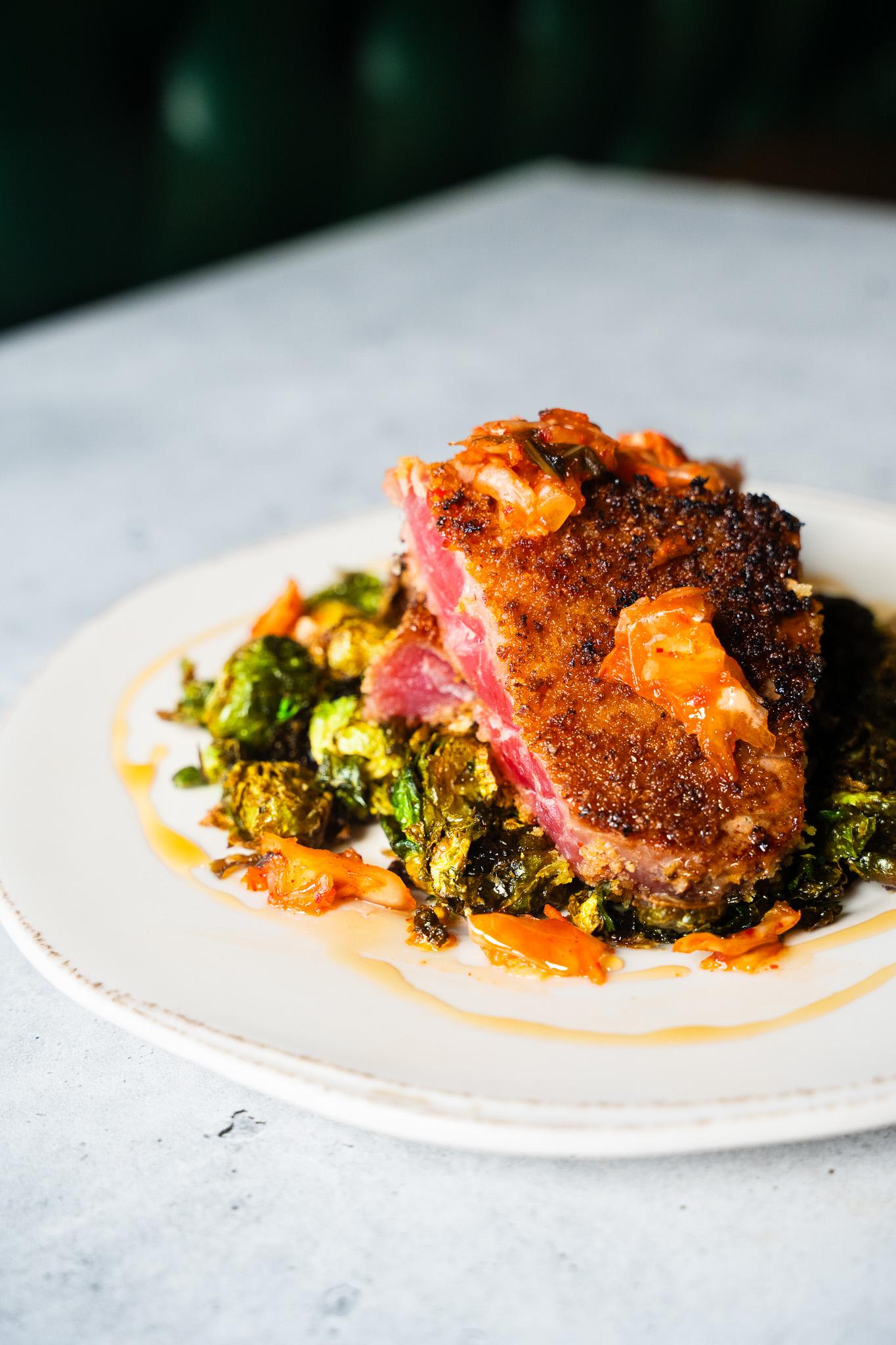Crusted Ahi Tuna.